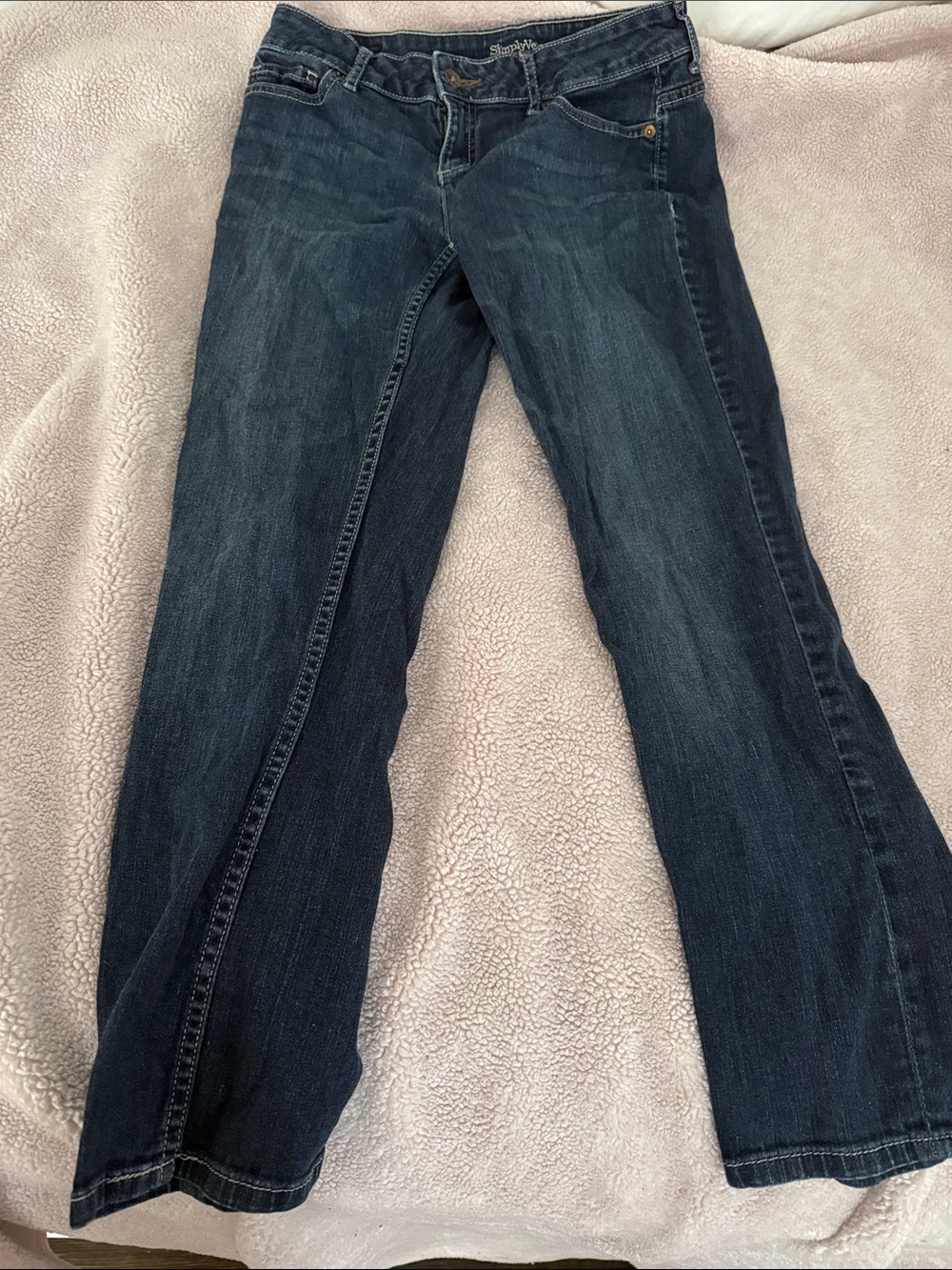 Simply Vera Vera Wang Dark Wash Bootcut Jeans